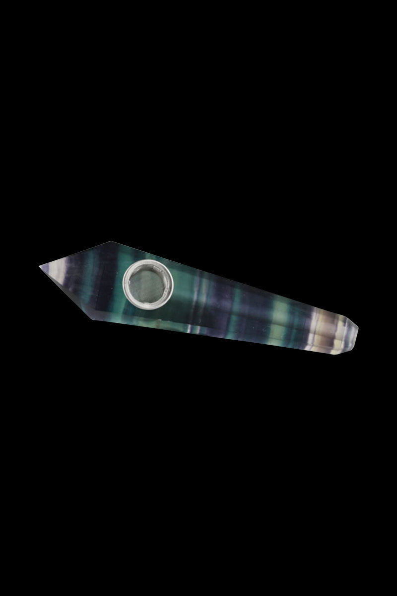 Exquisite Natural Gemstone Hand Pipe for Smoking Enthusiasts