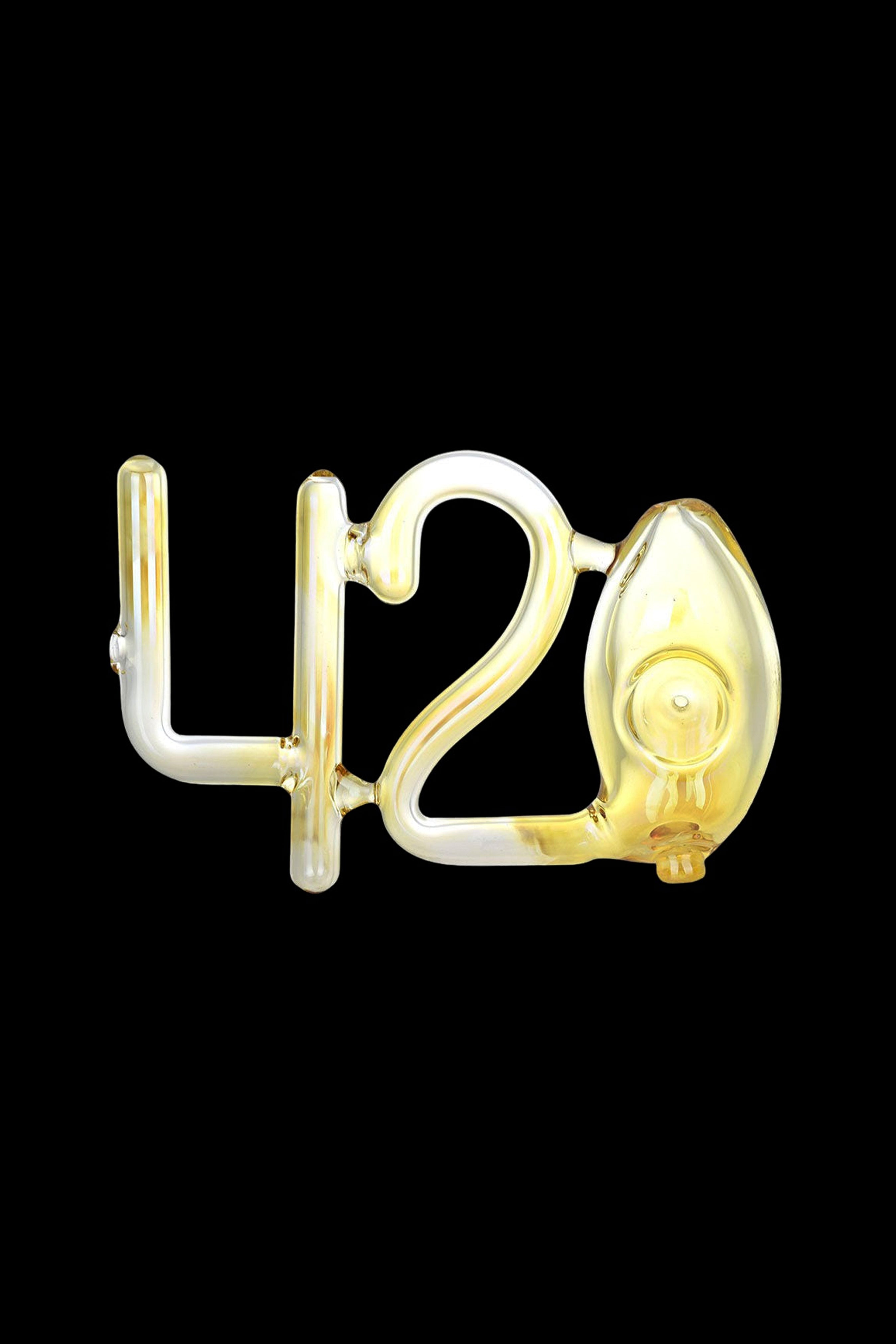 Stunning 420 Hand Pipe for Smoking Enthusiasts