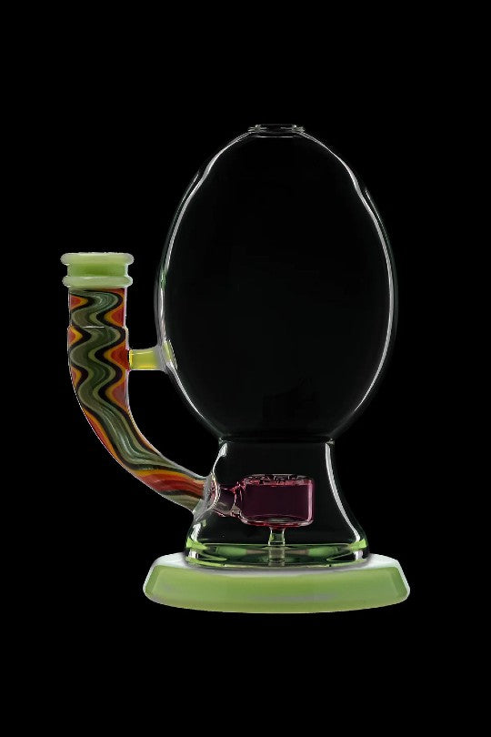 Calibear Wig Wag Flower Of Life Percolator Egg Rig - A Must - Have Dabbing Masterpiece
