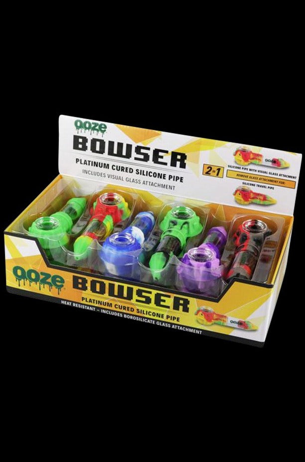 Ooze Bowser Spoon Pipe - 12 Pack: Your Ultimate Travel Companion!