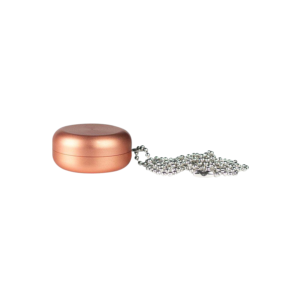 Kannastor Pendant Puck Necklace Grinder - The Ultimate On - the - Go Smoking Accessory