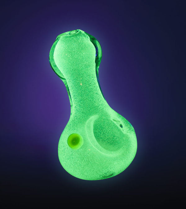 Glowing Pinch - Tip Spoon Hand Pipe for Nighttime Fun