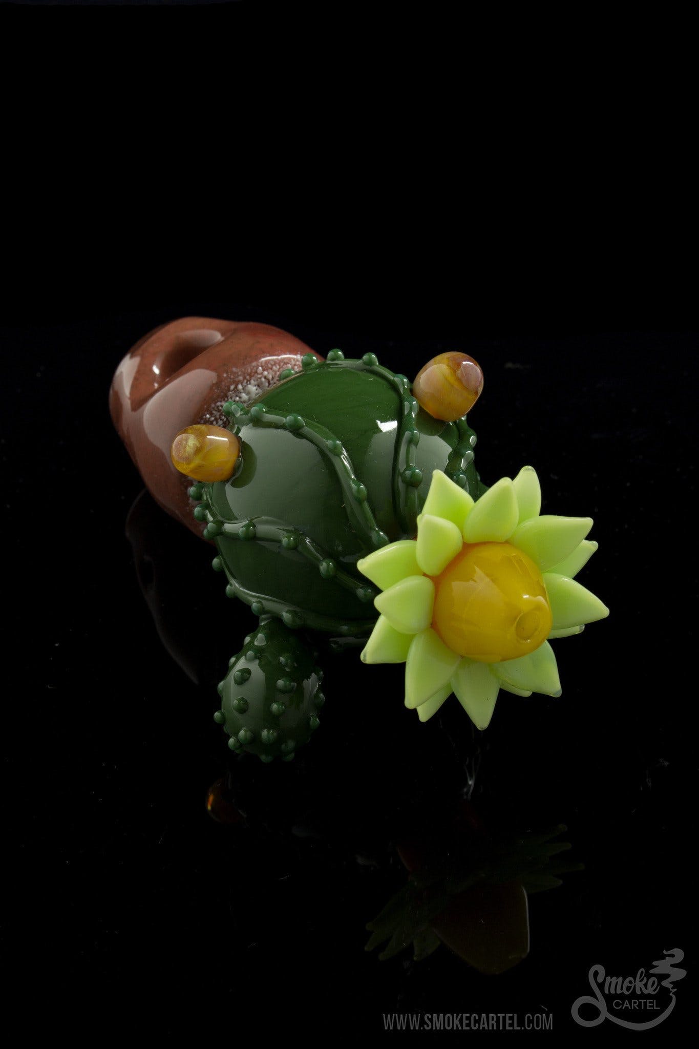 Glassheads Stunning Succulent Cactus Planter Spoon Pipe
