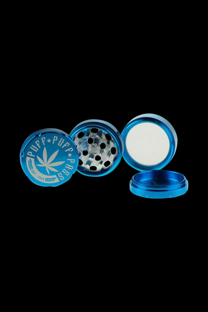 Famous Brandz Puff Puff Pass Herb Grinder - Your On - the - Go Grinding Companion