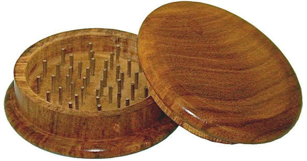 3-Inch Premium Round Wood Herb Grinder