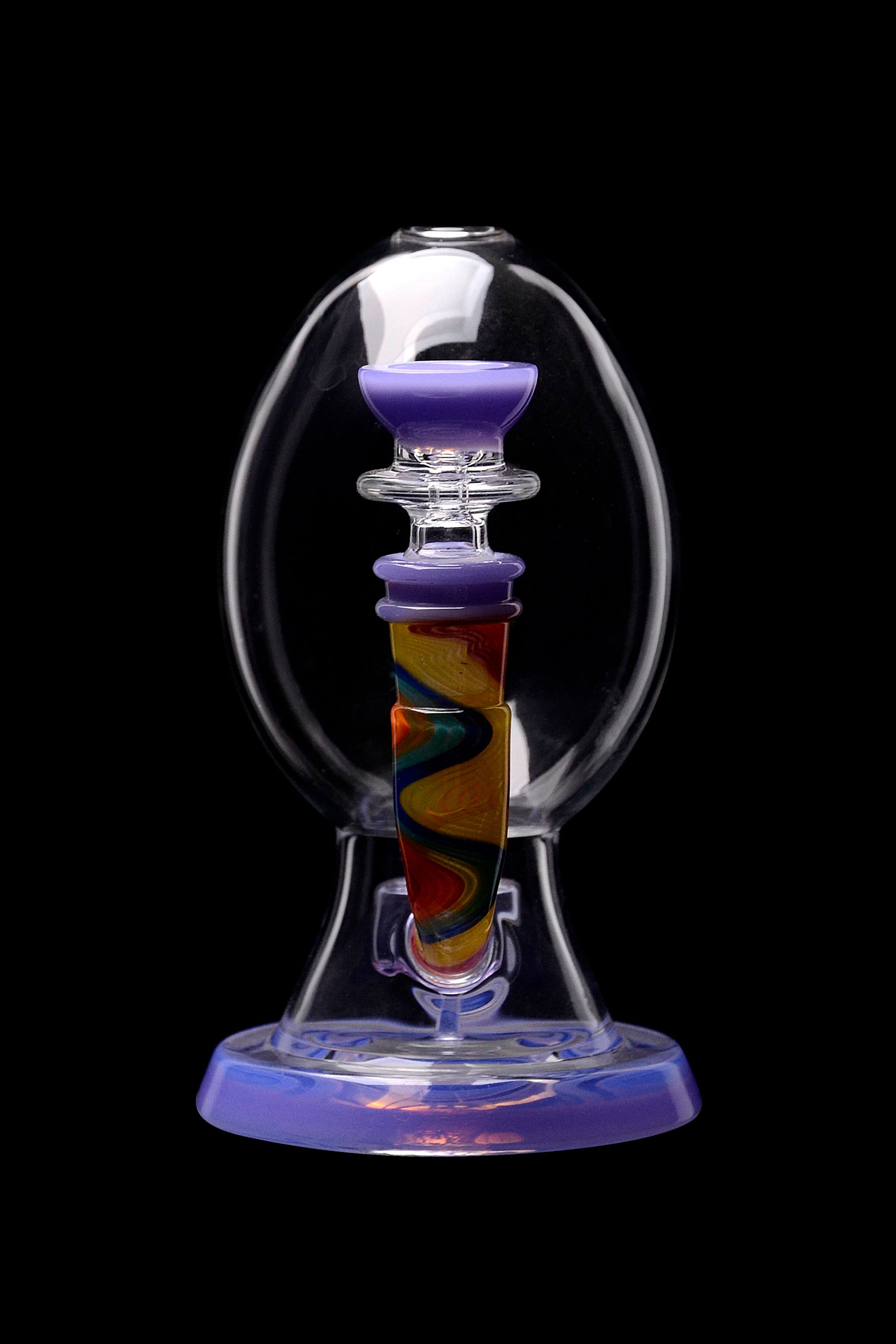 Calibear Wig Wag Flower Of Life Percolator Egg Rig - A Must - Have Dabbing Masterpiece
