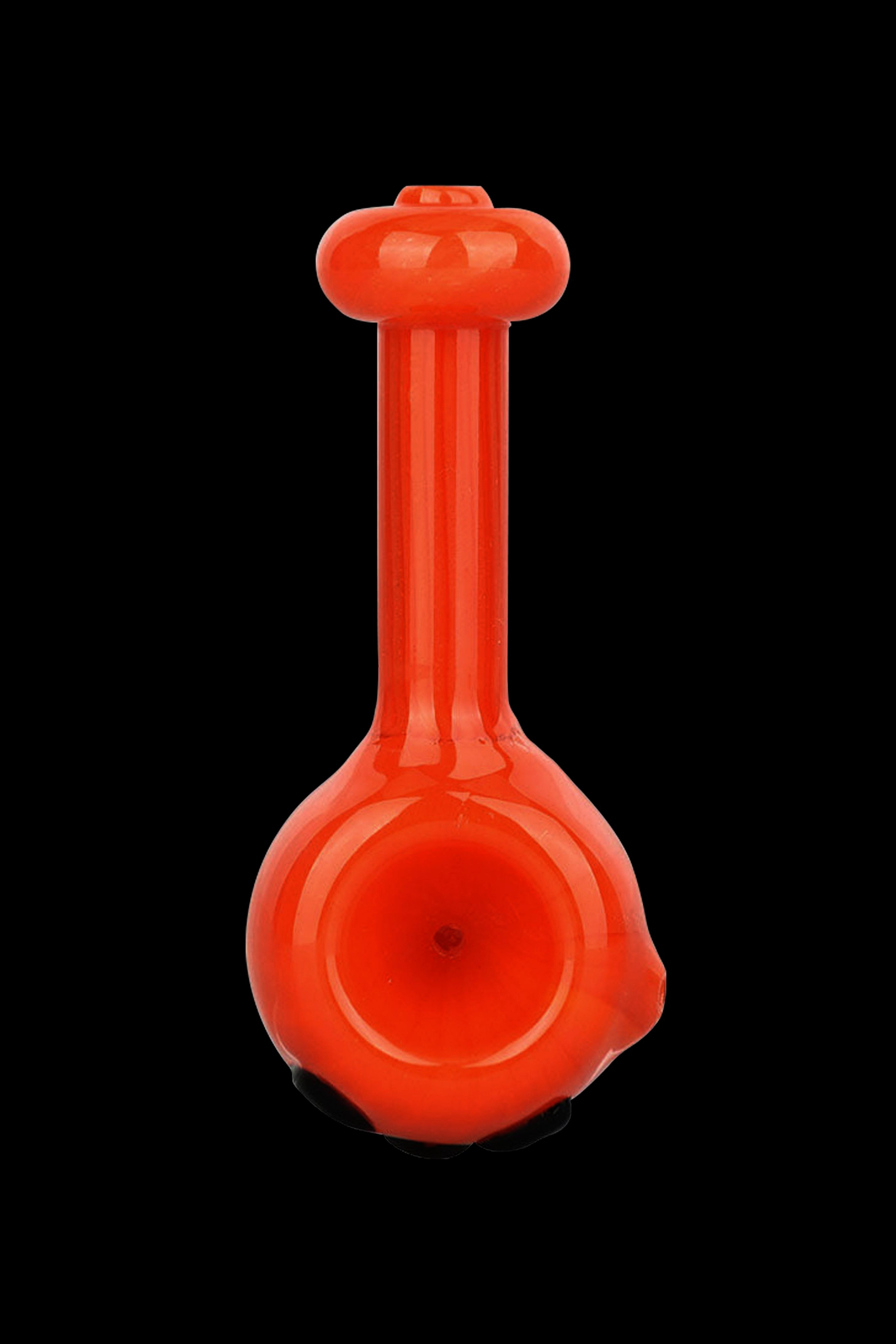 Gourd Delight Glass Spoon Pipe - Perfect for Festive Smoking