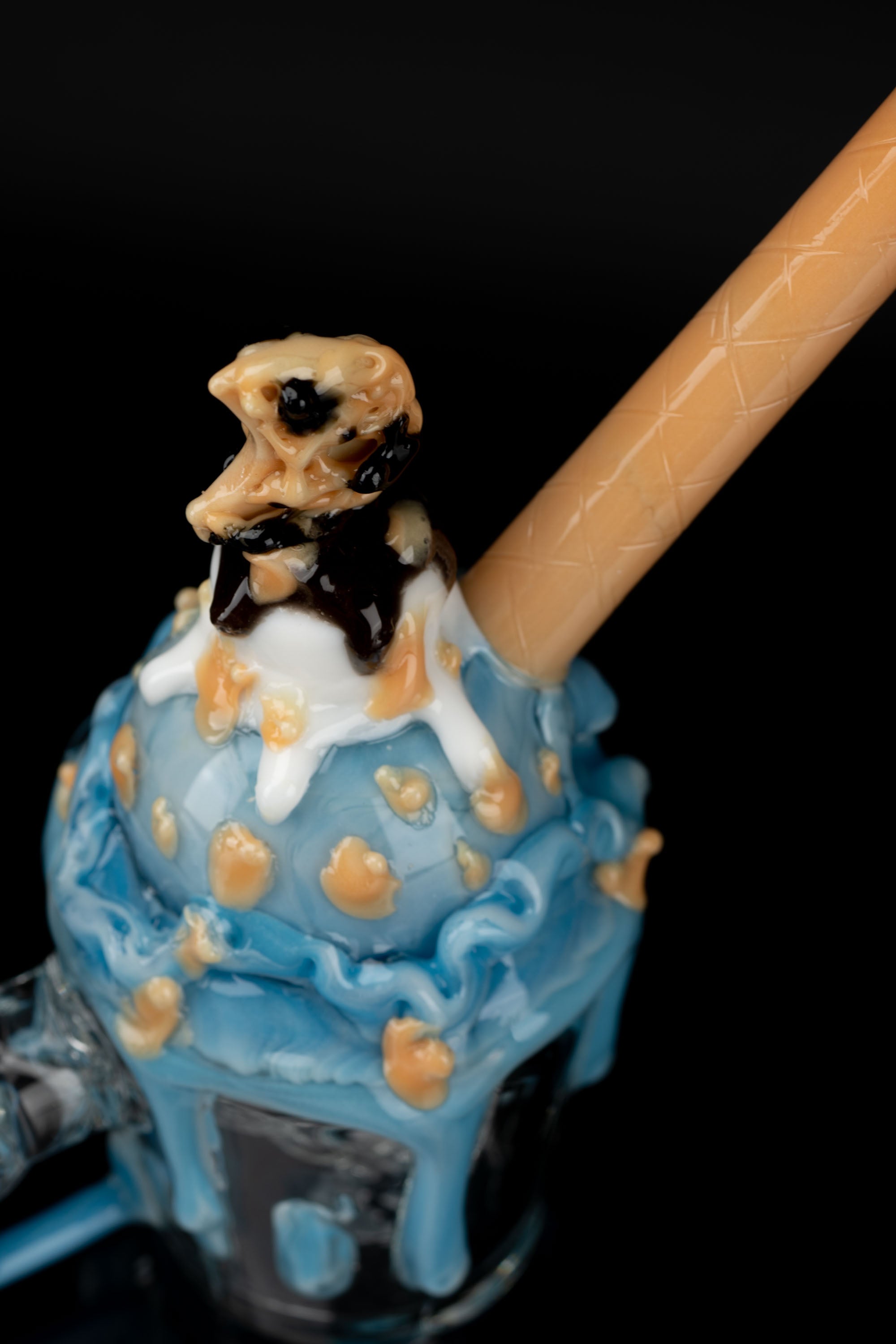 Empire Glassworks Cookie Monster Sundae Nano Rig - A Delightful Smoking Companion