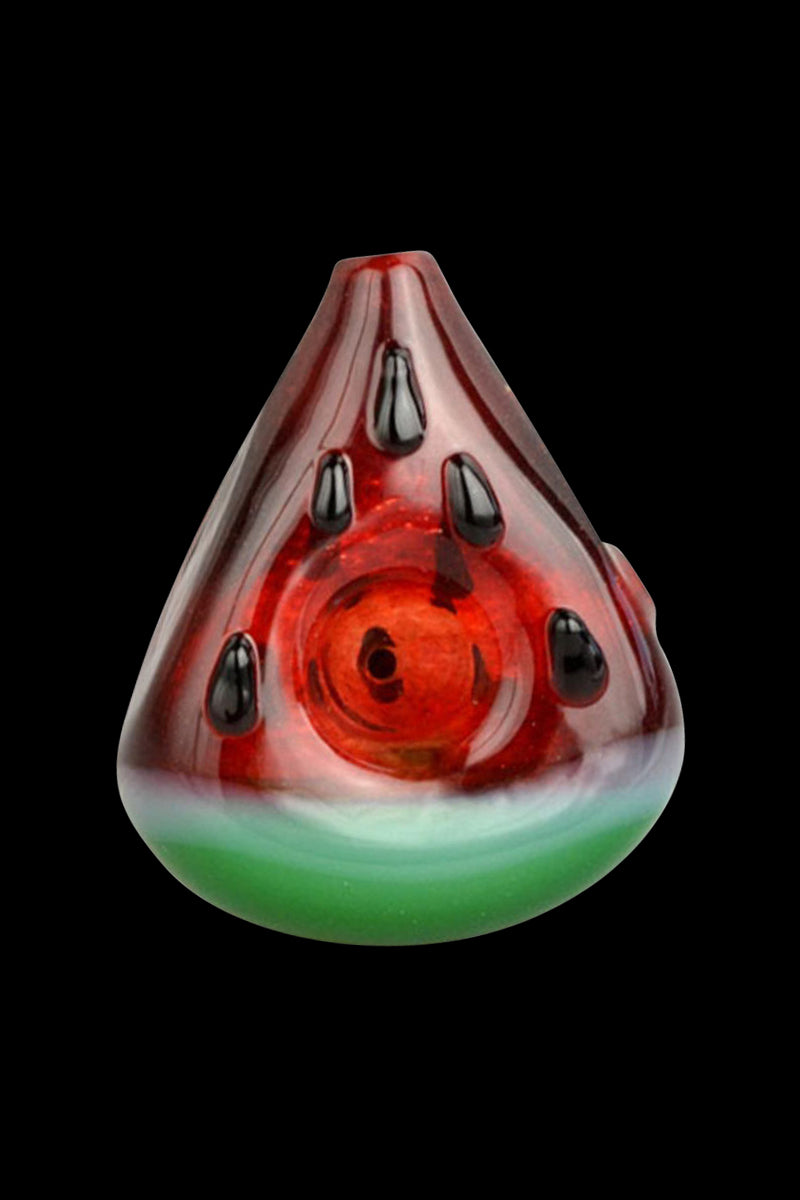 Juicy Watermelon Slice Glass Hand Pipe