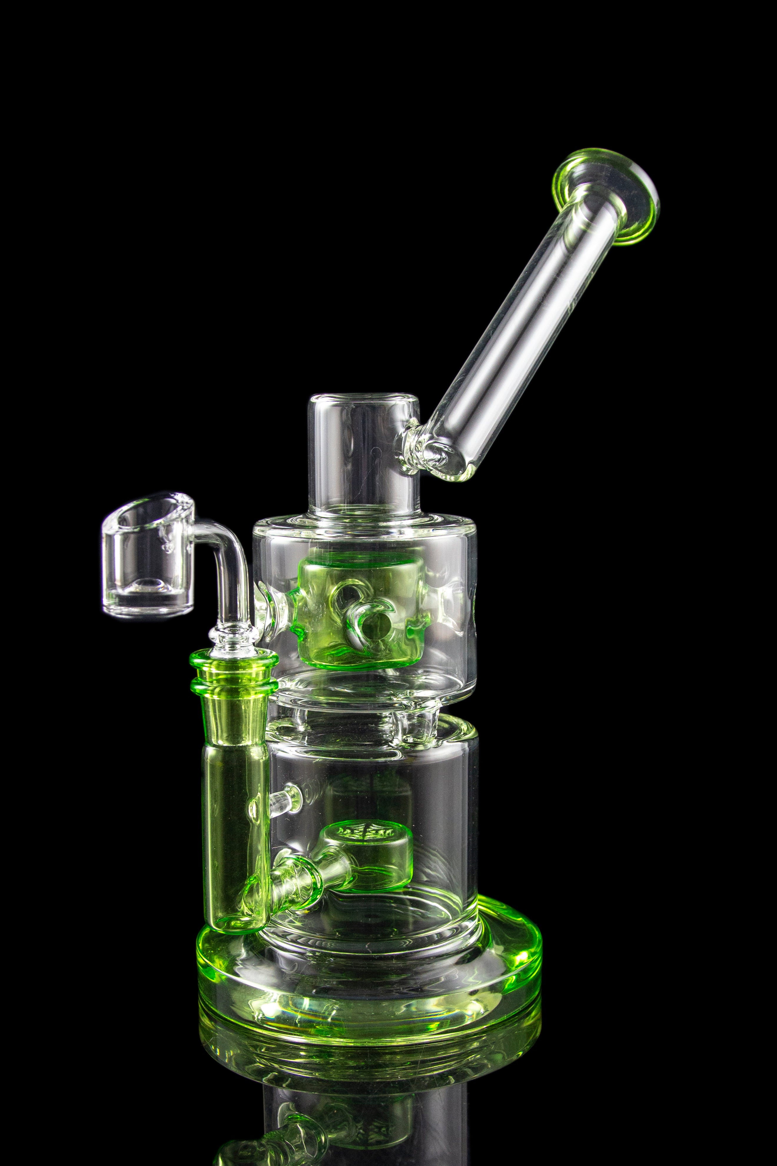 Uncle Sam's Seed of Life Swiss Perc Sidecar Dab Rig: A Stunning Smoking Essential