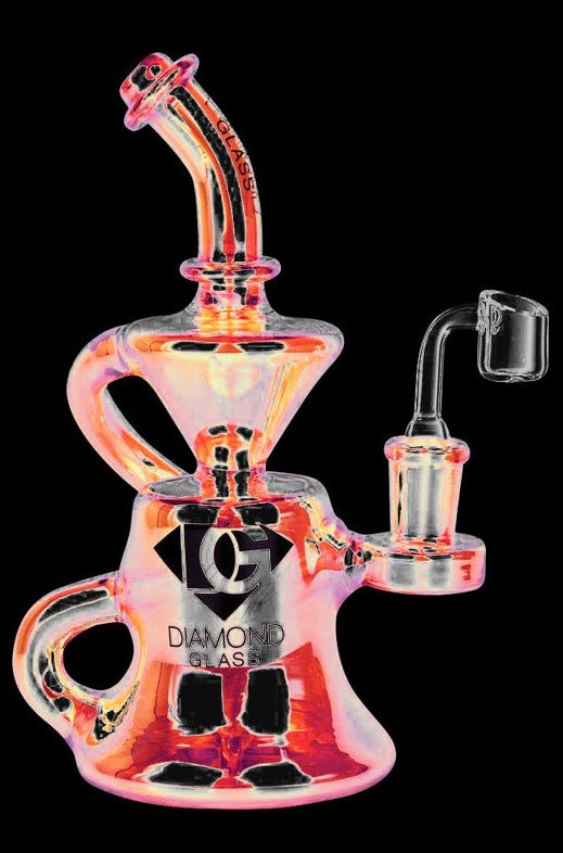 Diamond Bottles Dab Rig - Premium 7-Inch Dabbing Device