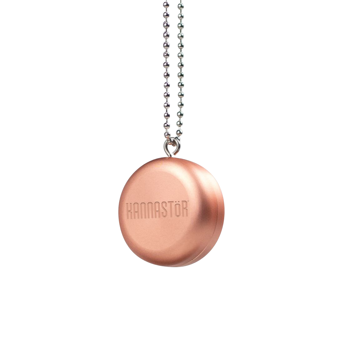 Kannastor Pendant Puck Necklace Grinder - The Ultimate On - the - Go Smoking Accessory