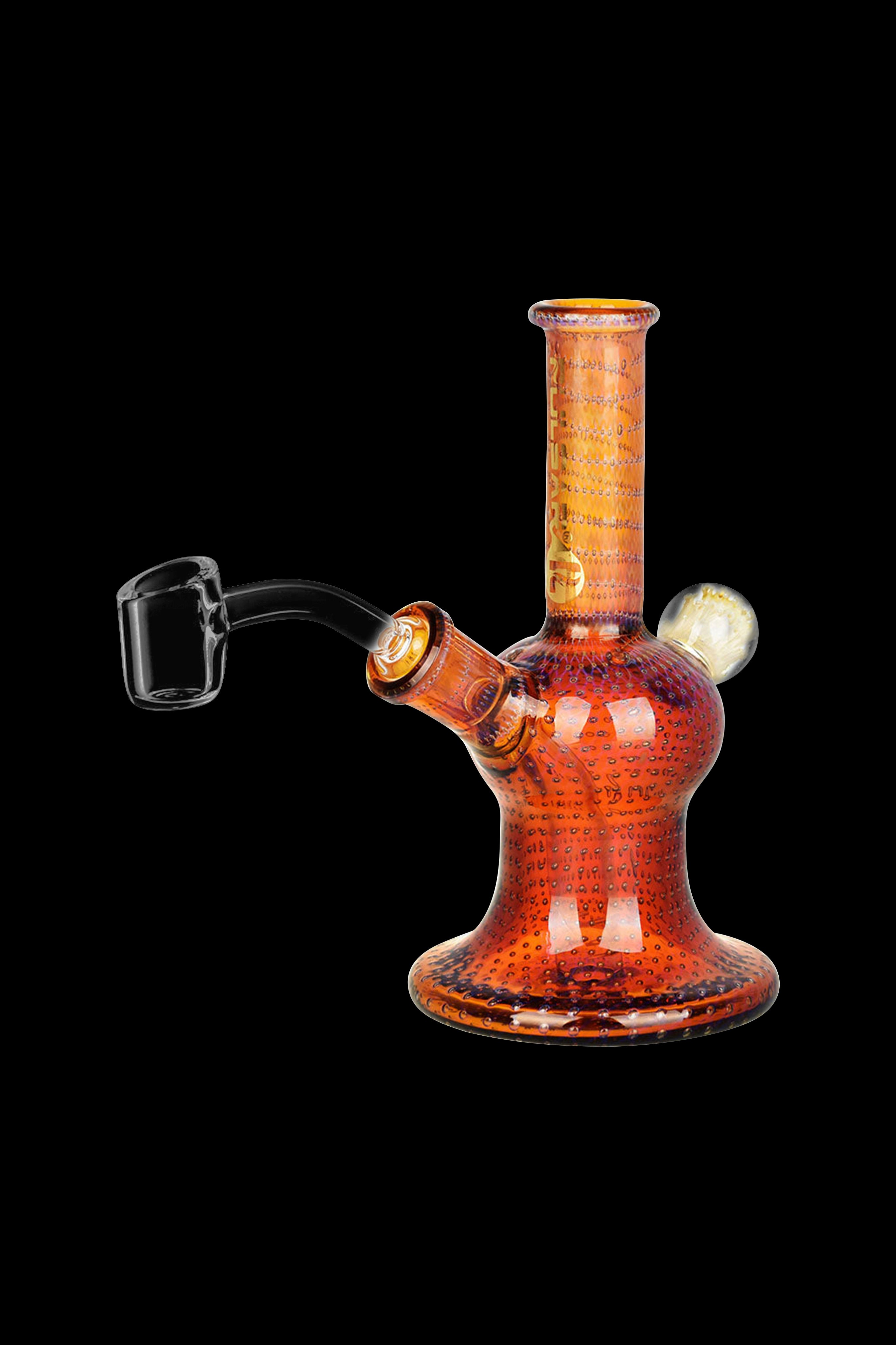 Pulsar's Enchanting Blooming Bubble Matrix Mini Dab Rig