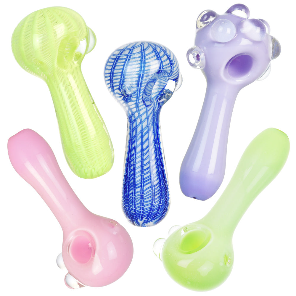 Amazing Glow in the Dark Spoon Pipes - 10-Pack Bundle