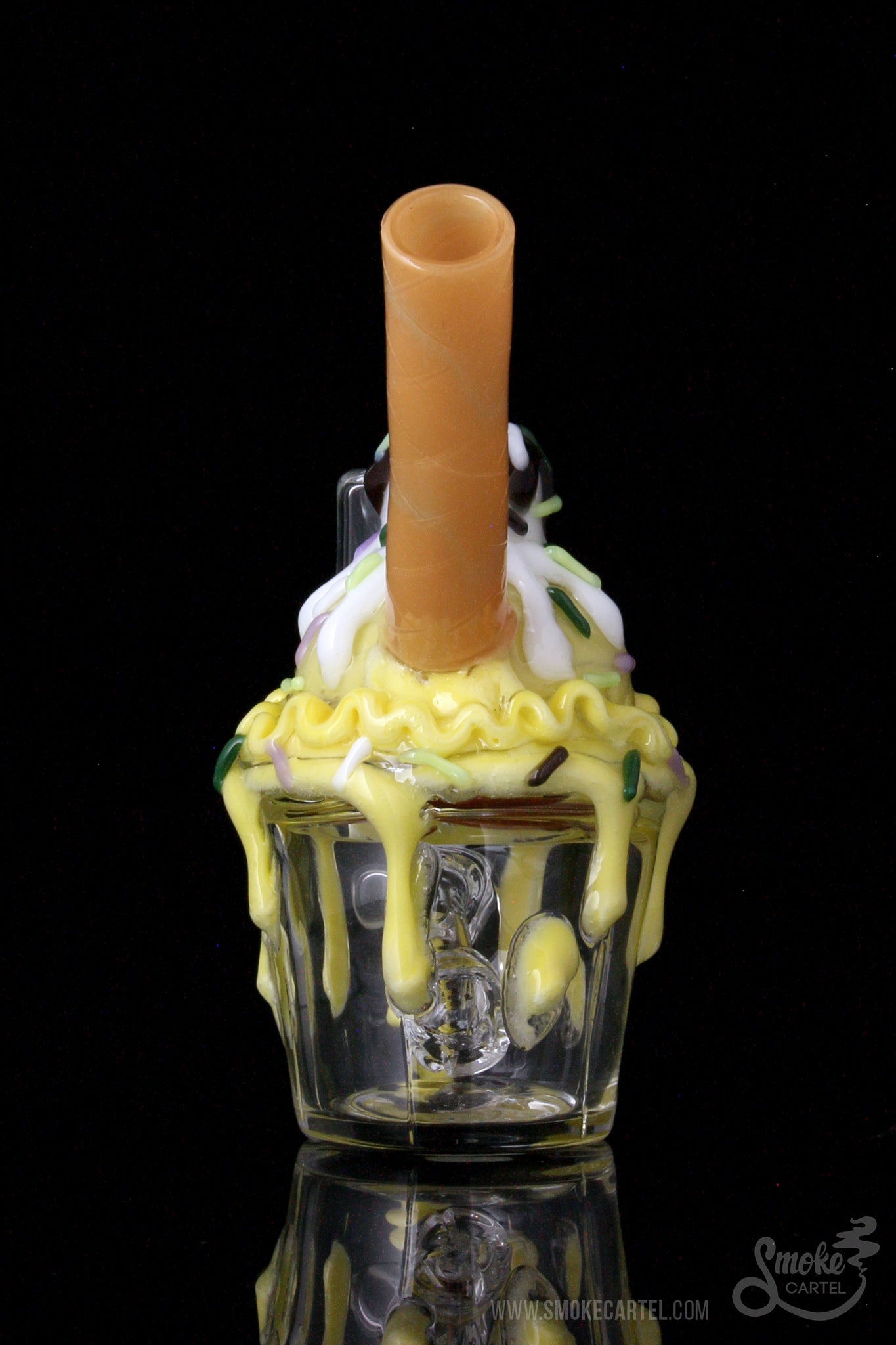 Empire Glassworks Key Lime Cupcake Nano Rig: A Sweet Smoking Delight