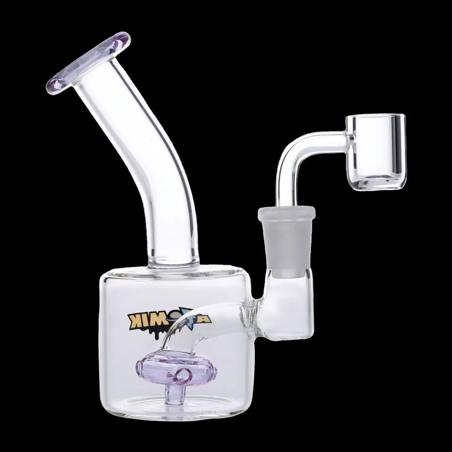 Atomik Little Dipper Dab Rig - Compact 5.25-Inch Cosmic Wonder