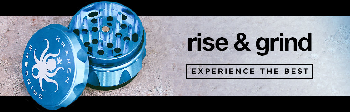 Kraken Grinders - Easy Grip Grinders in 2.5 inches or 2.2 inches 4-Piece