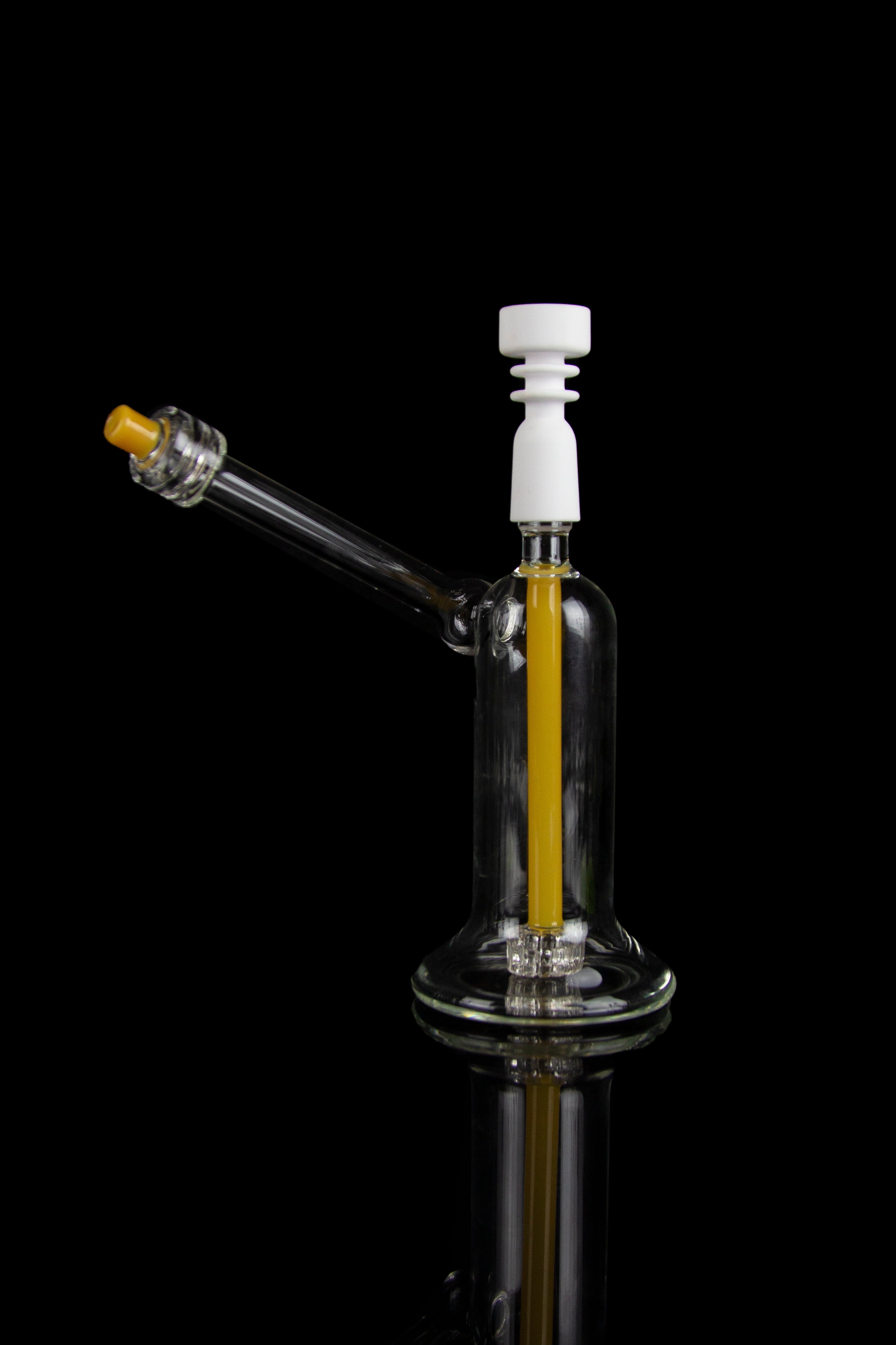 Stunning Stereo Perc Concentrate Bubbler with Ceramic Nail