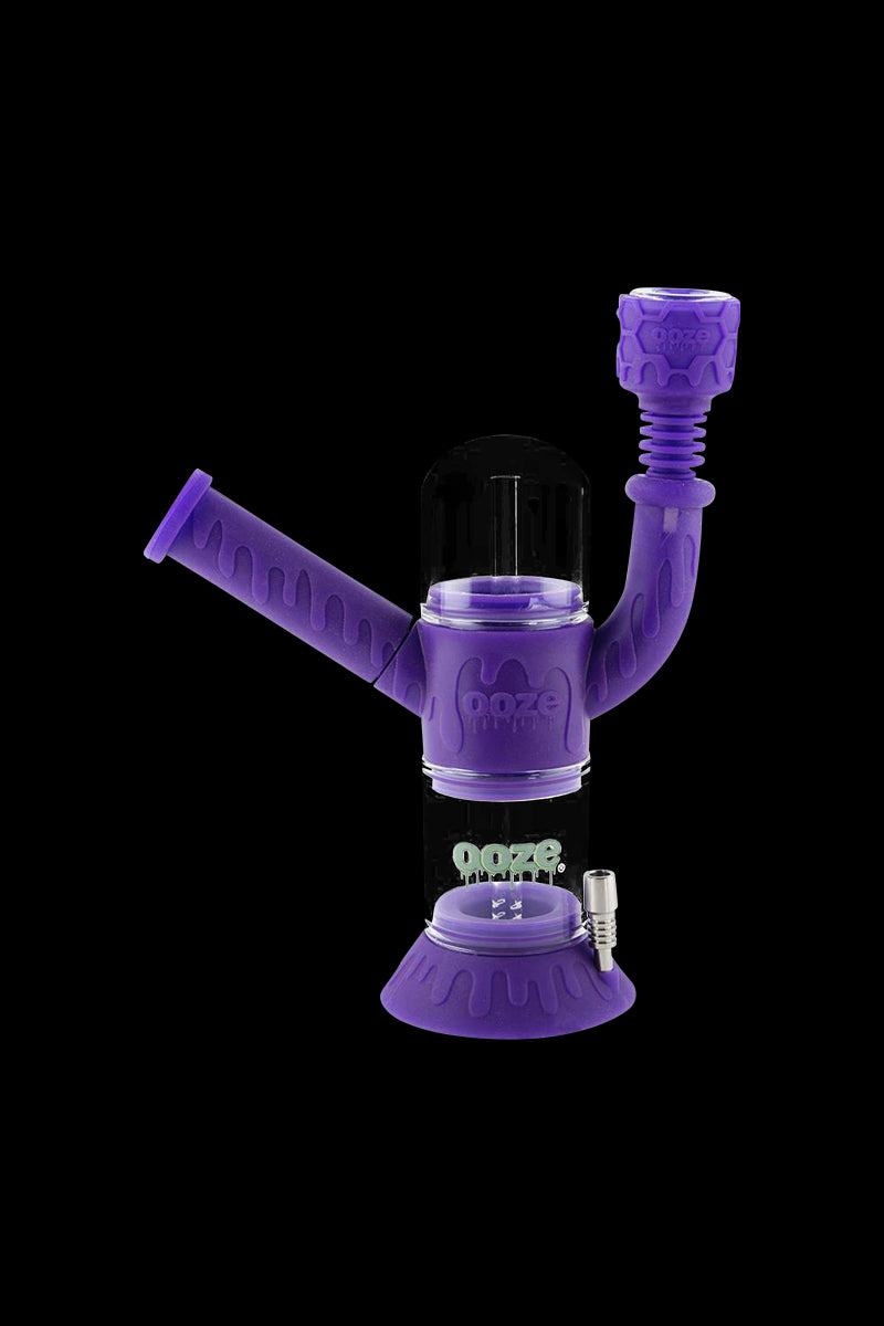 Ooze Cranium 4-in-1 Silicone & Glass Multifunctional Water Pipe