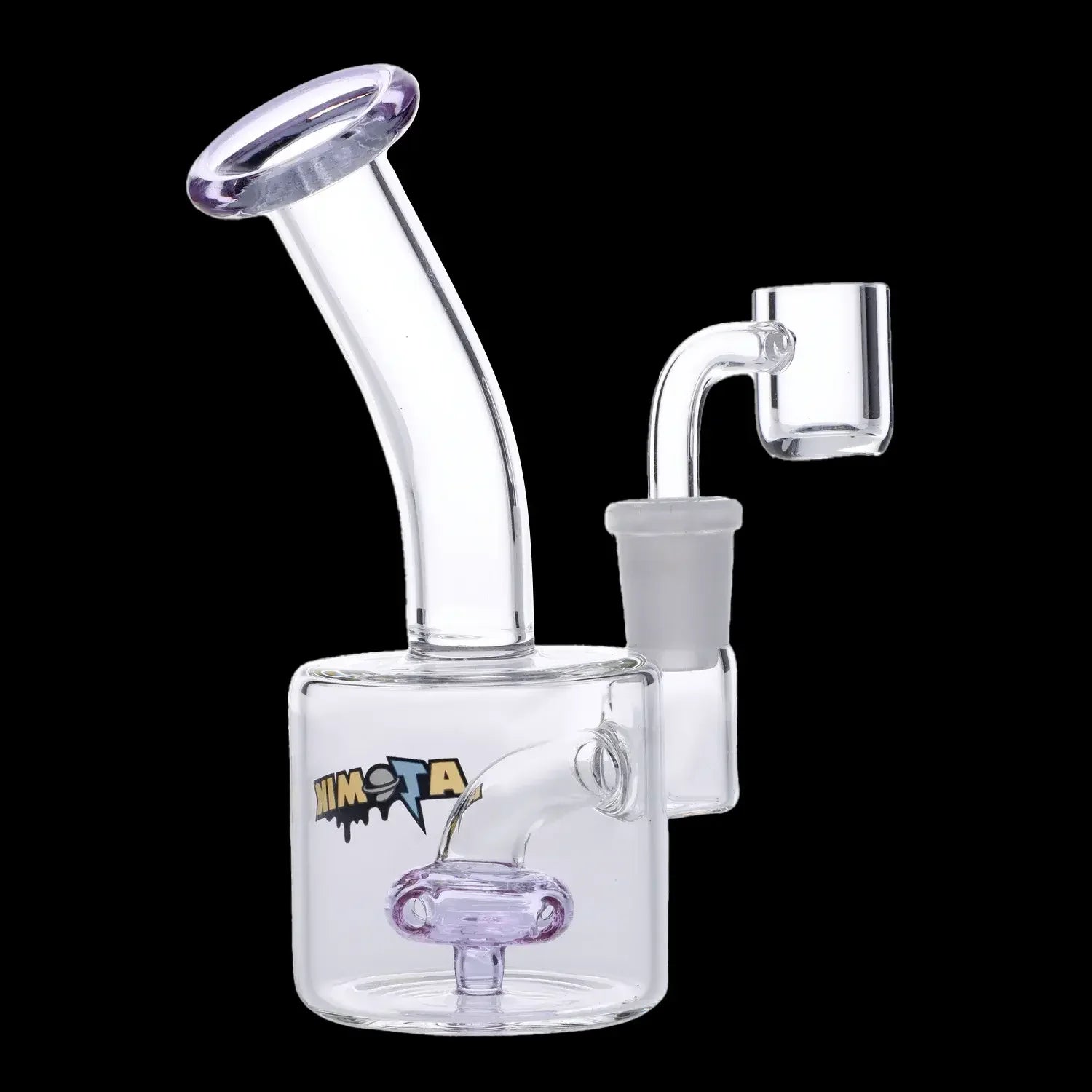 Atomik Little Dipper Dab Rig - Compact 5.25-Inch Cosmic Wonder