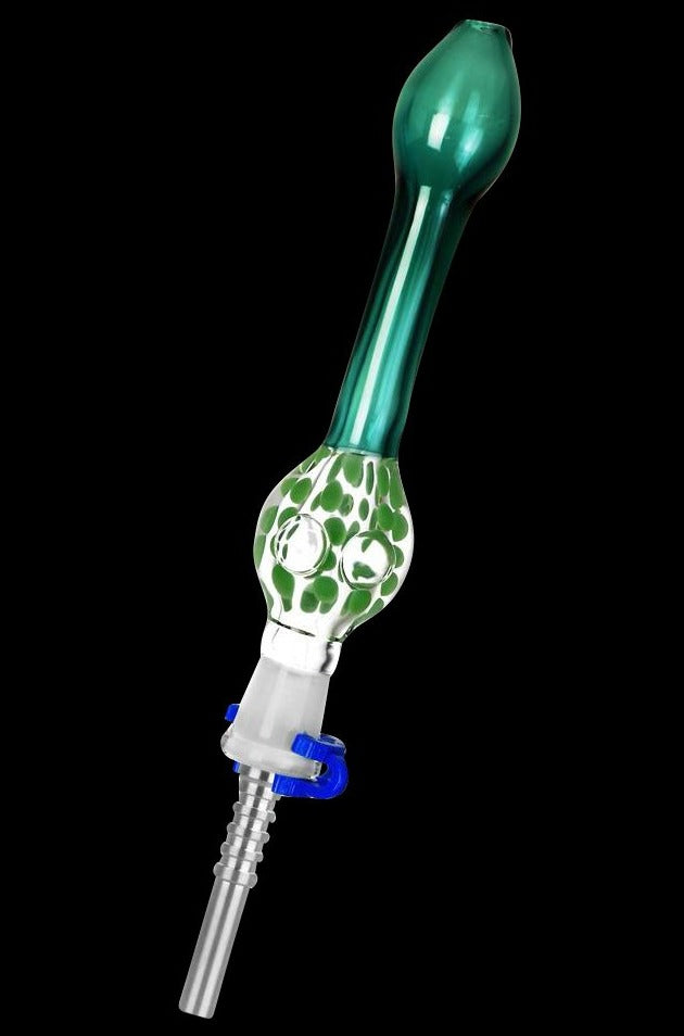 Fun Confetti Bubble Dab Straw - A Colorful Smoking Essential