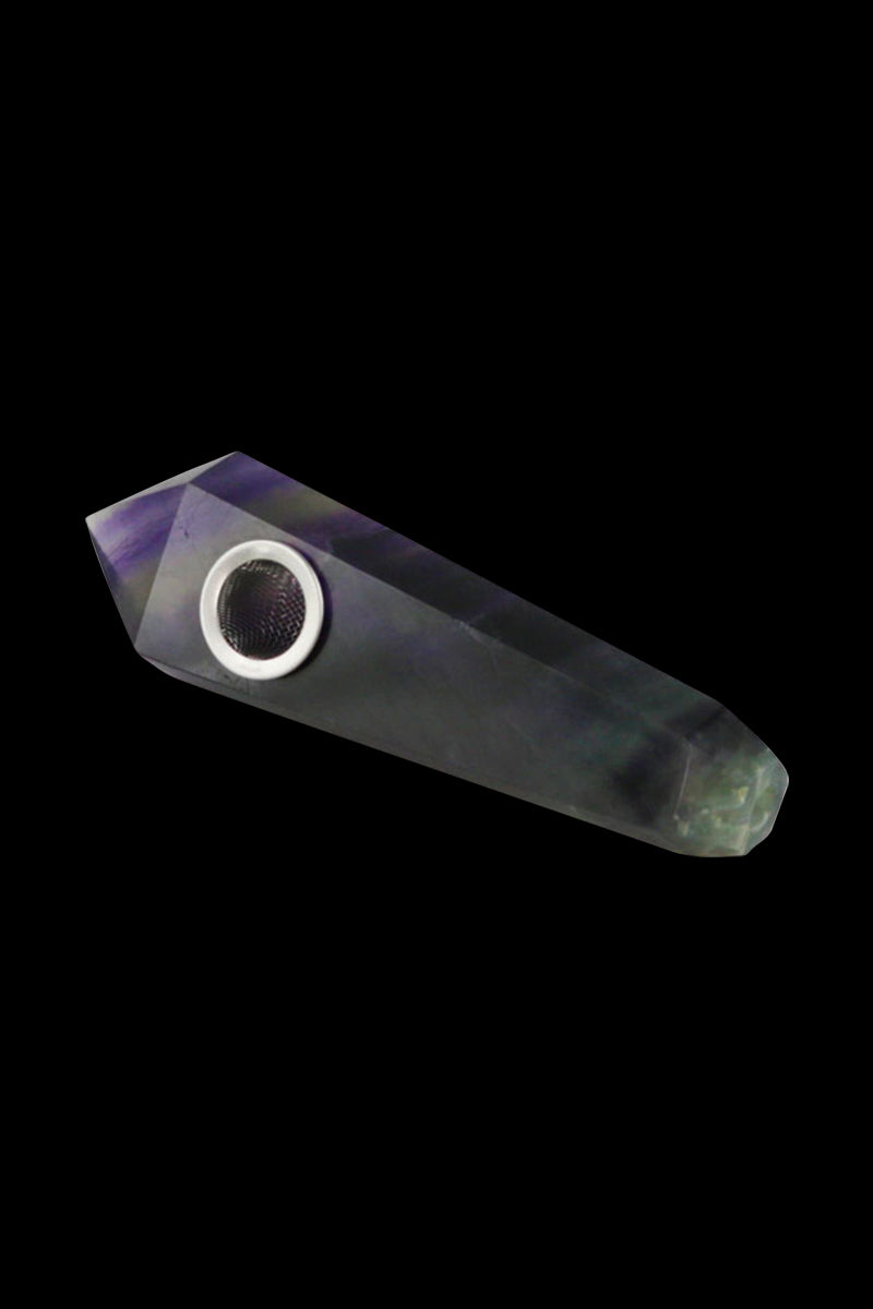 Exquisite Natural Gemstone Hand Pipe for Smoking Enthusiasts