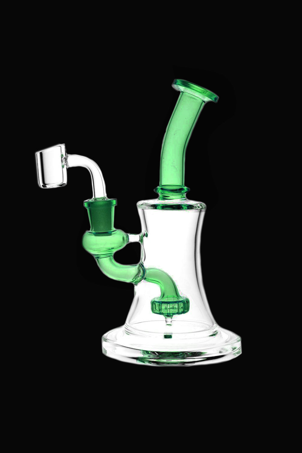 Stunning 8-Inch Oil Can Disc Perc Rig