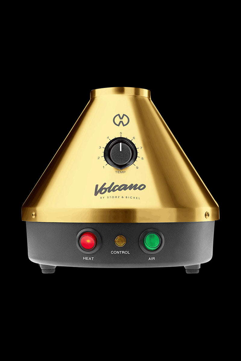Volcano Classic Vaporizer Gold Edition - A Regal Vaping Experience