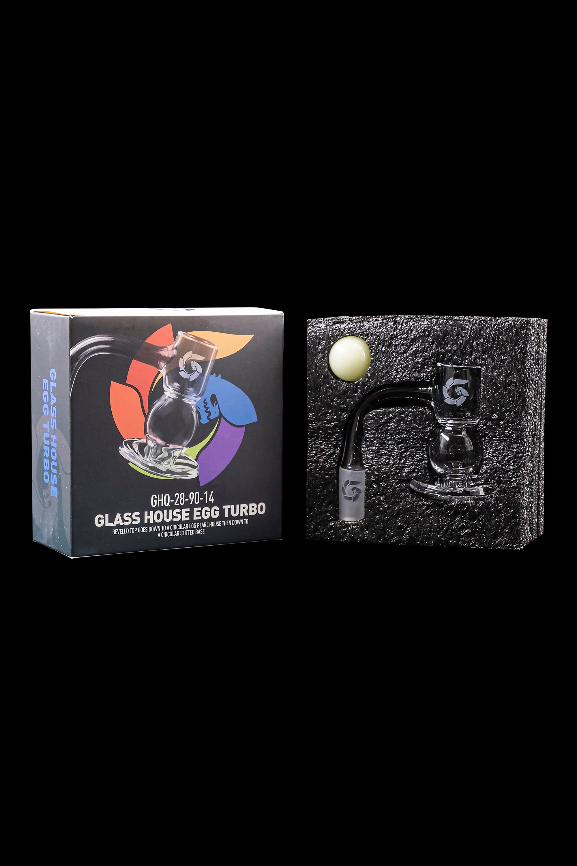 Glasshouse Premium Egg Turbo Quartz Banger Kit - Elevate Your Dab Sessions!