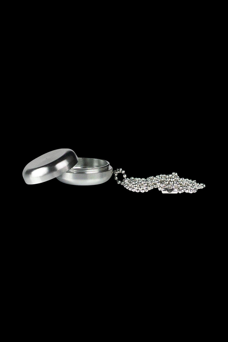 Kannastor Pendant Puck Necklace Grinder - The Ultimate On - the - Go Smoking Accessory
