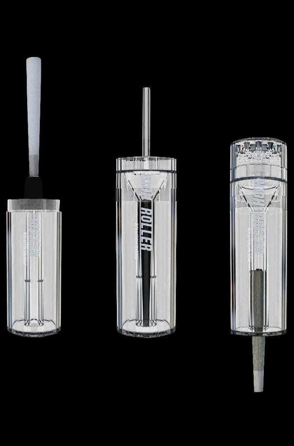 Highroller Grinder & Fastpack Cone Filler - The Ultimate On - the - Go Joint Solution