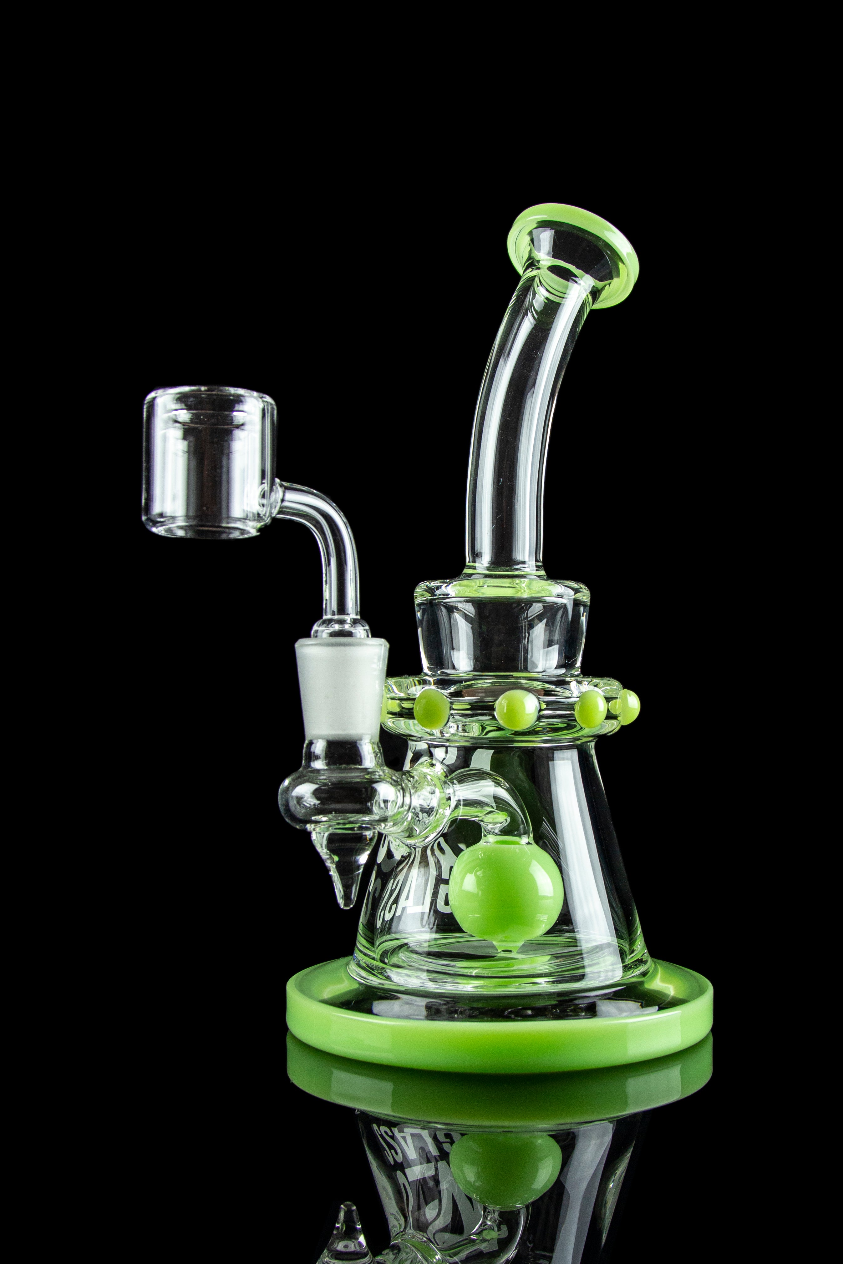 NEU Glass Shower Head Ball Concentrate Rig - Elevate Your Dabbing!