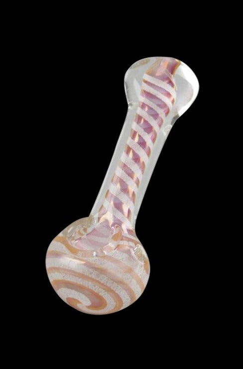 Enchanting Glow-in-the-Dark Swirl Hand Pipe