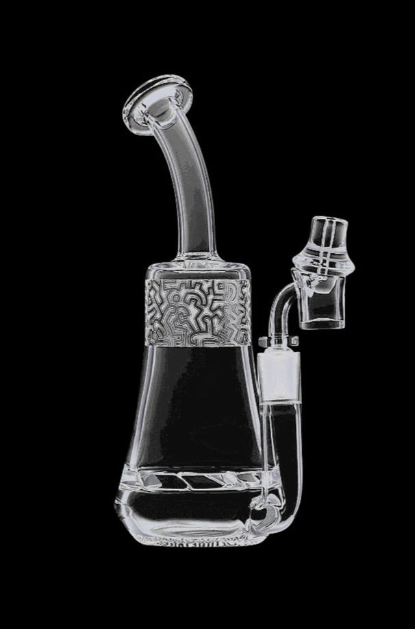 Iconic K. Haring Dab Rig with Banger & Cap - A Must - Have!