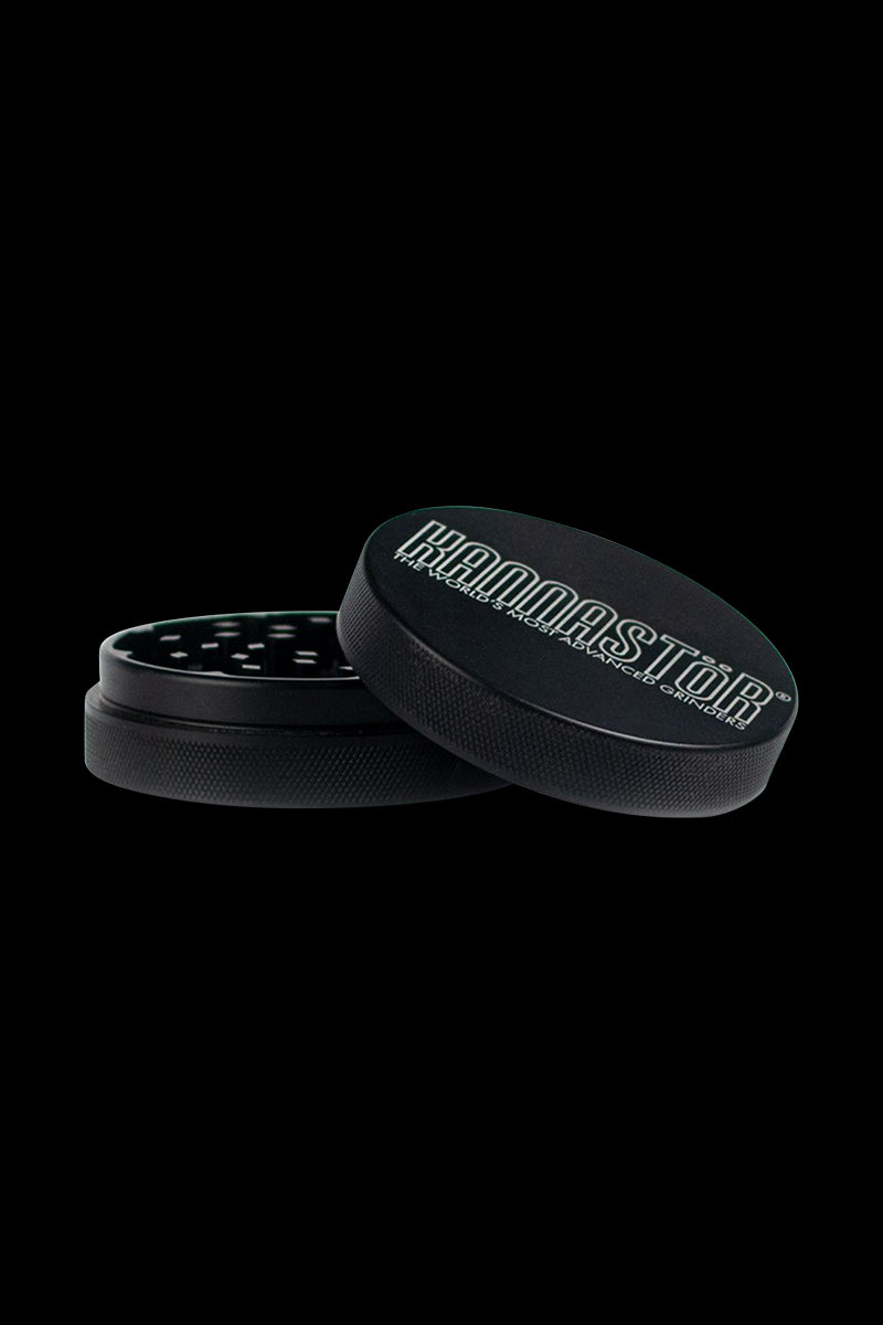 Kannastor 2-Piece Solid Top Grinder - The Ultimate Portable Grinder