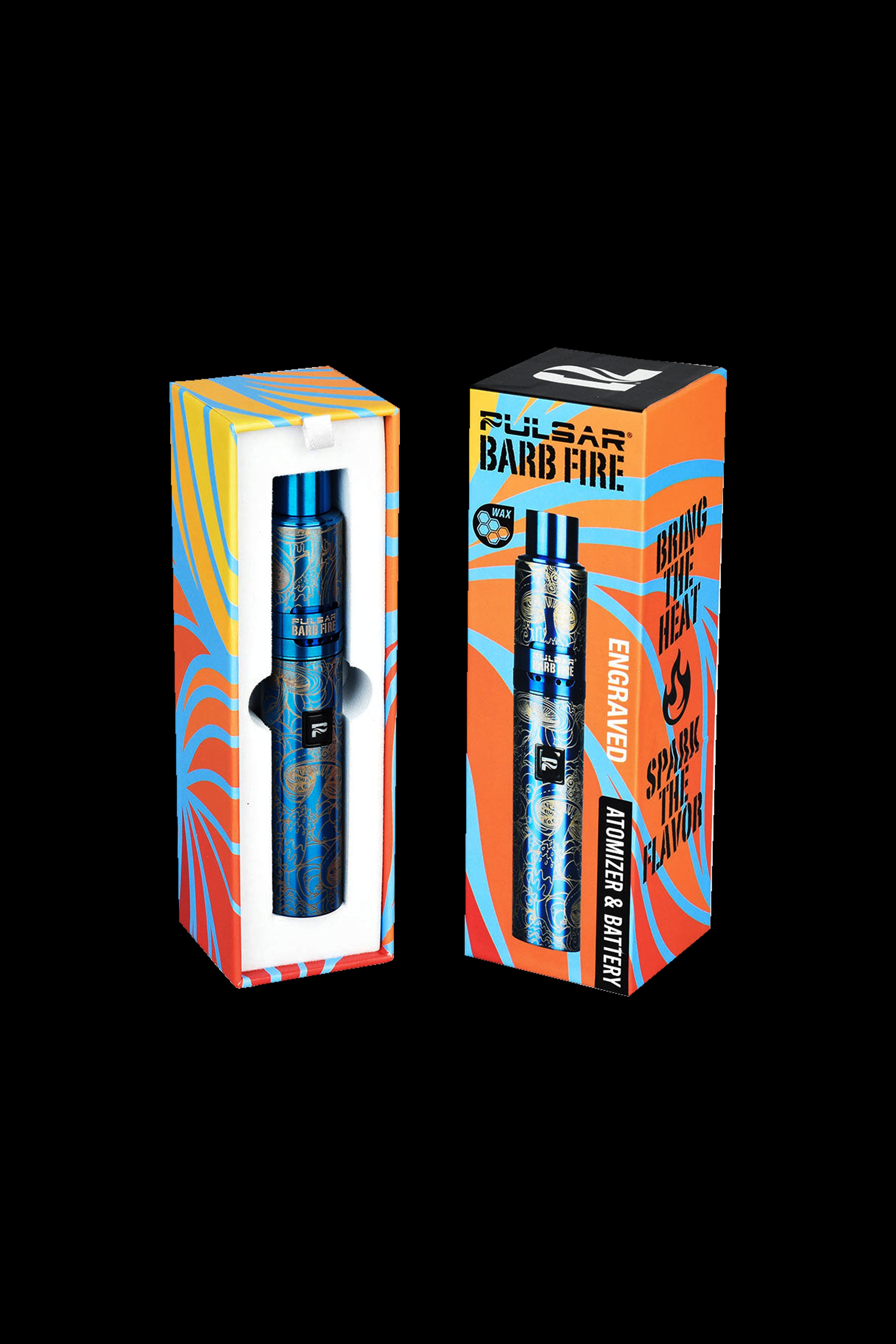 Pulsar Melting Mushrooms Variable Voltage Barb Fire Kit - The Ultimate Wax Vaping Companion