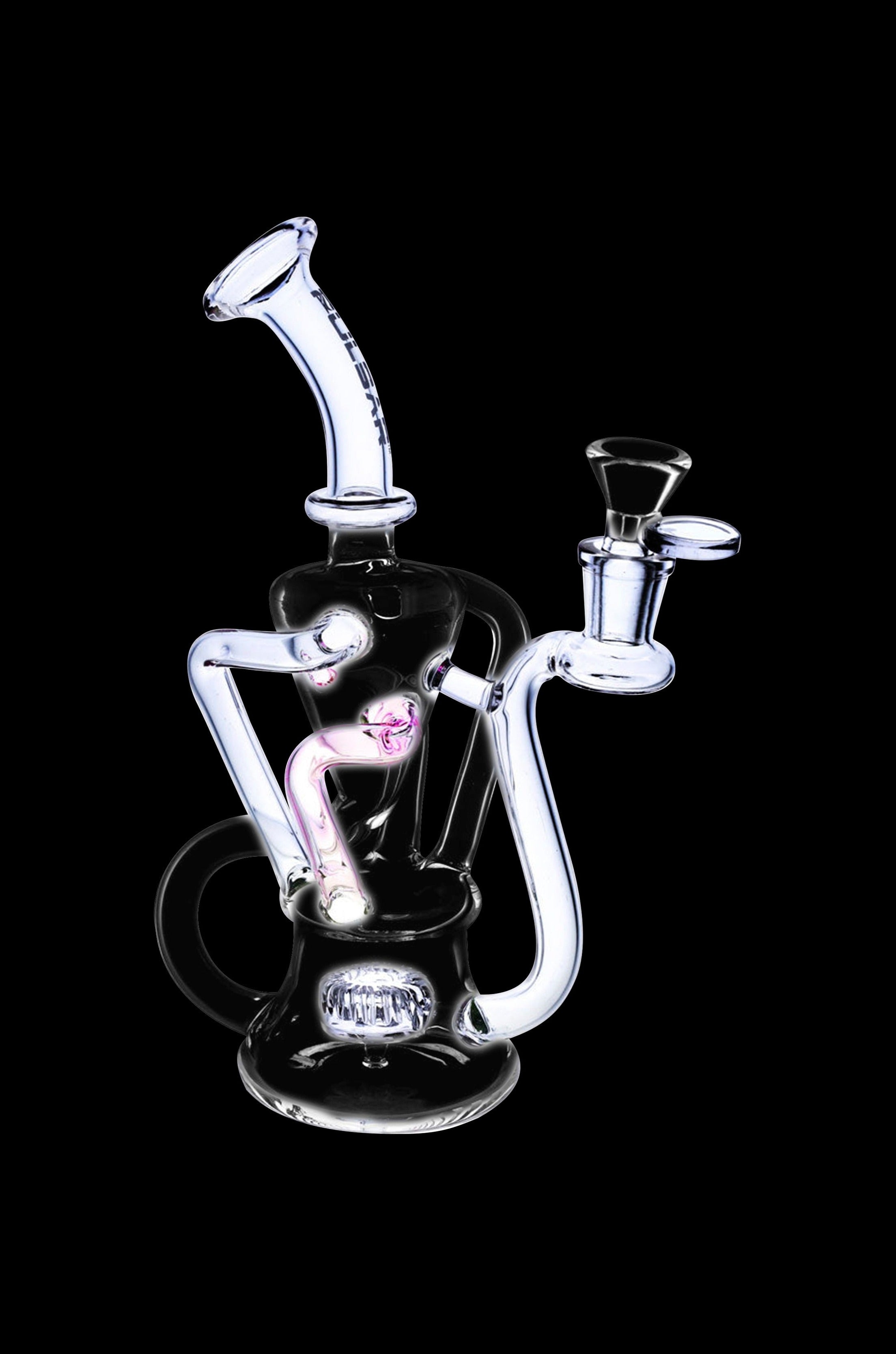 Pulsar 4-Tube Recycler Water Pipe - Elevate Your Smoking Experience