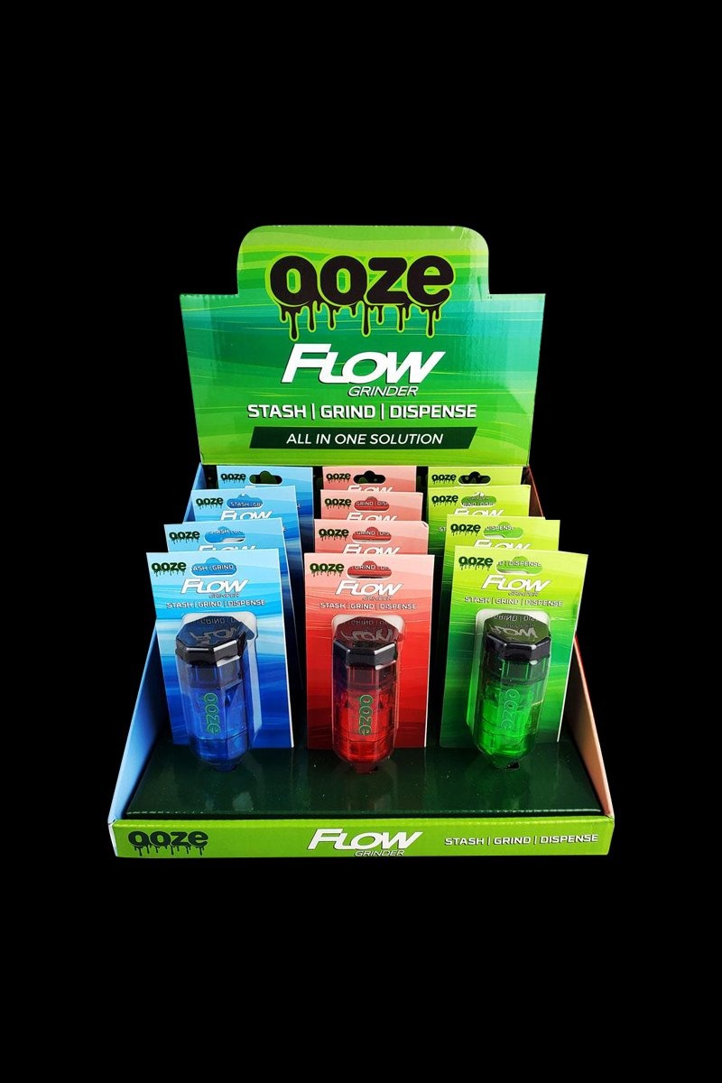 Ooze Flow Grinder - 12 Pack: Your Ultimate On - the - Go Grinding Set!