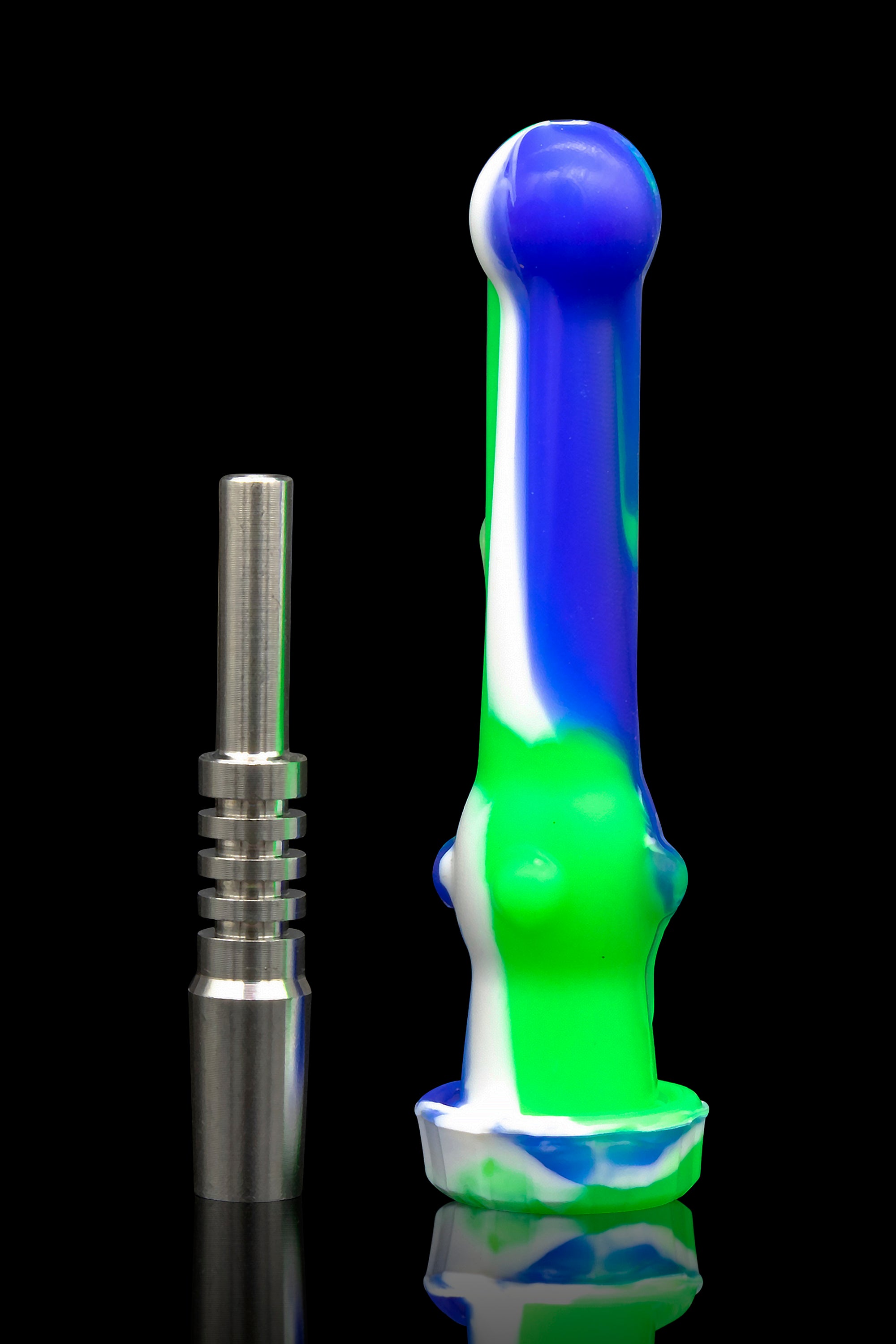 Superior Nectar Collector Dab Vapor Straw with Solid Titanium or Quartz Tip