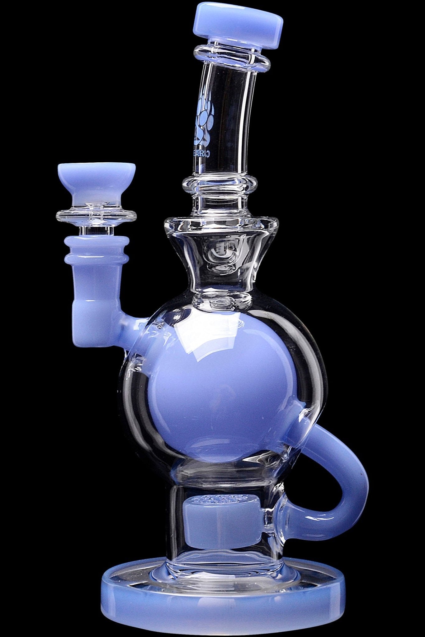 Calibear Colored Ball Flower of Life Smoking Rig - A Stunning Smoking Companion