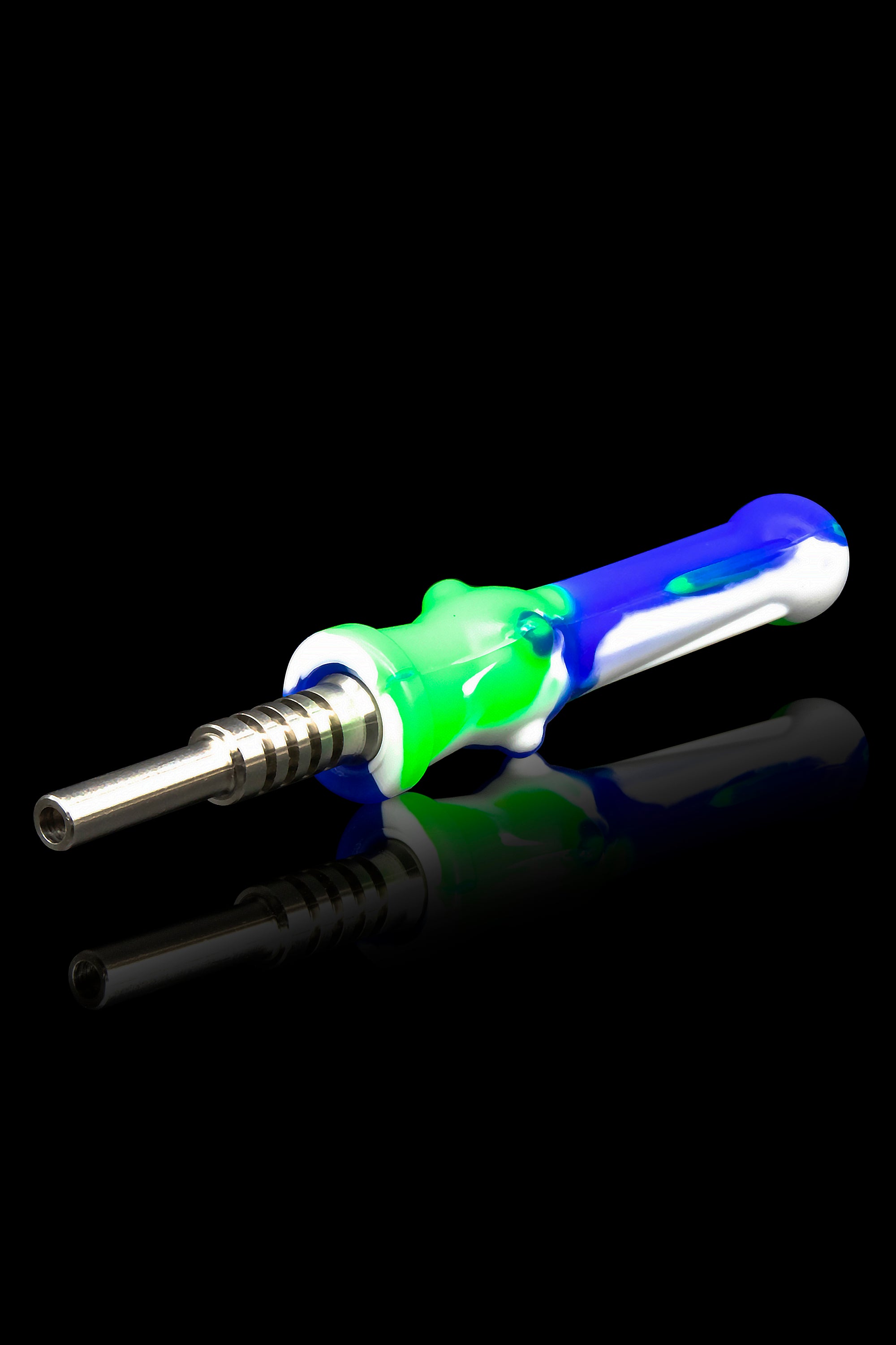 Superior Nectar Collector Dab Vapor Straw with Solid Titanium or Quartz Tip