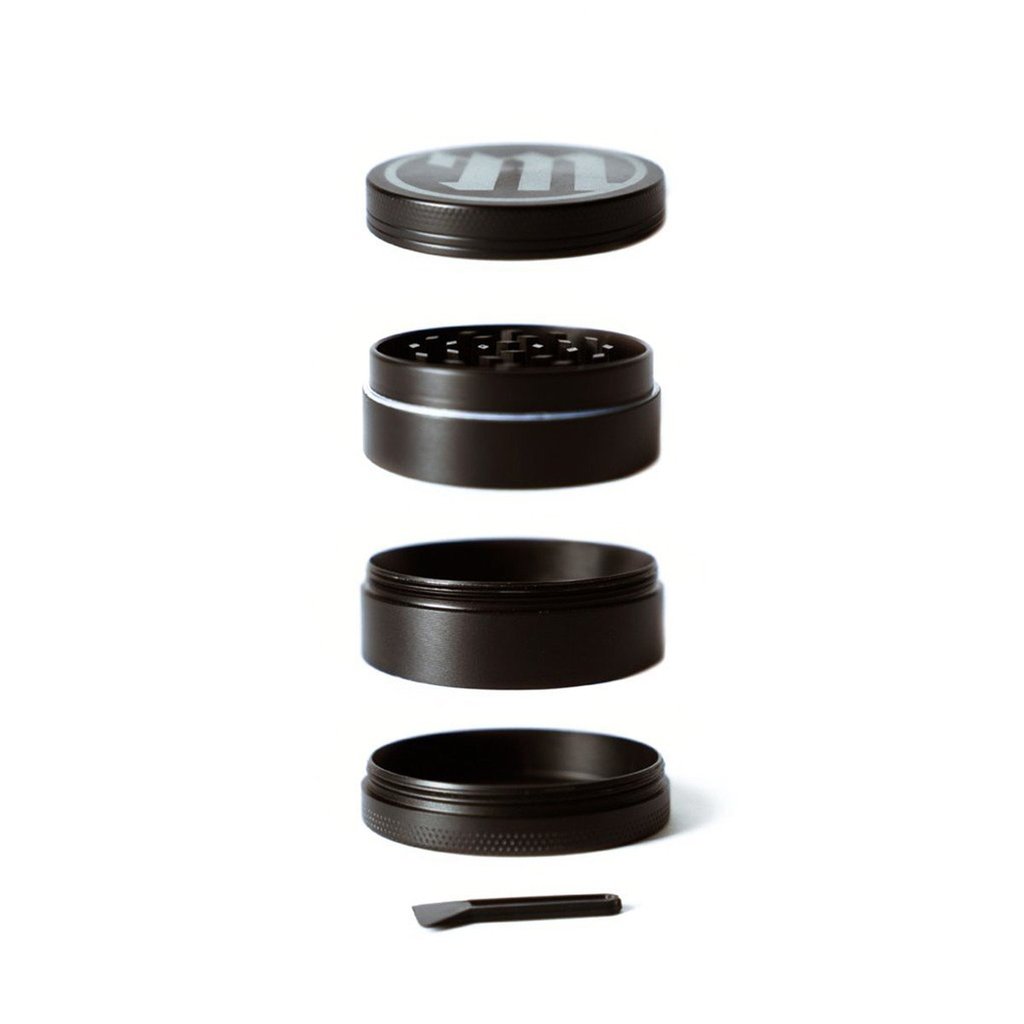 Myster Black Premium 4 Piece Herb Grinder