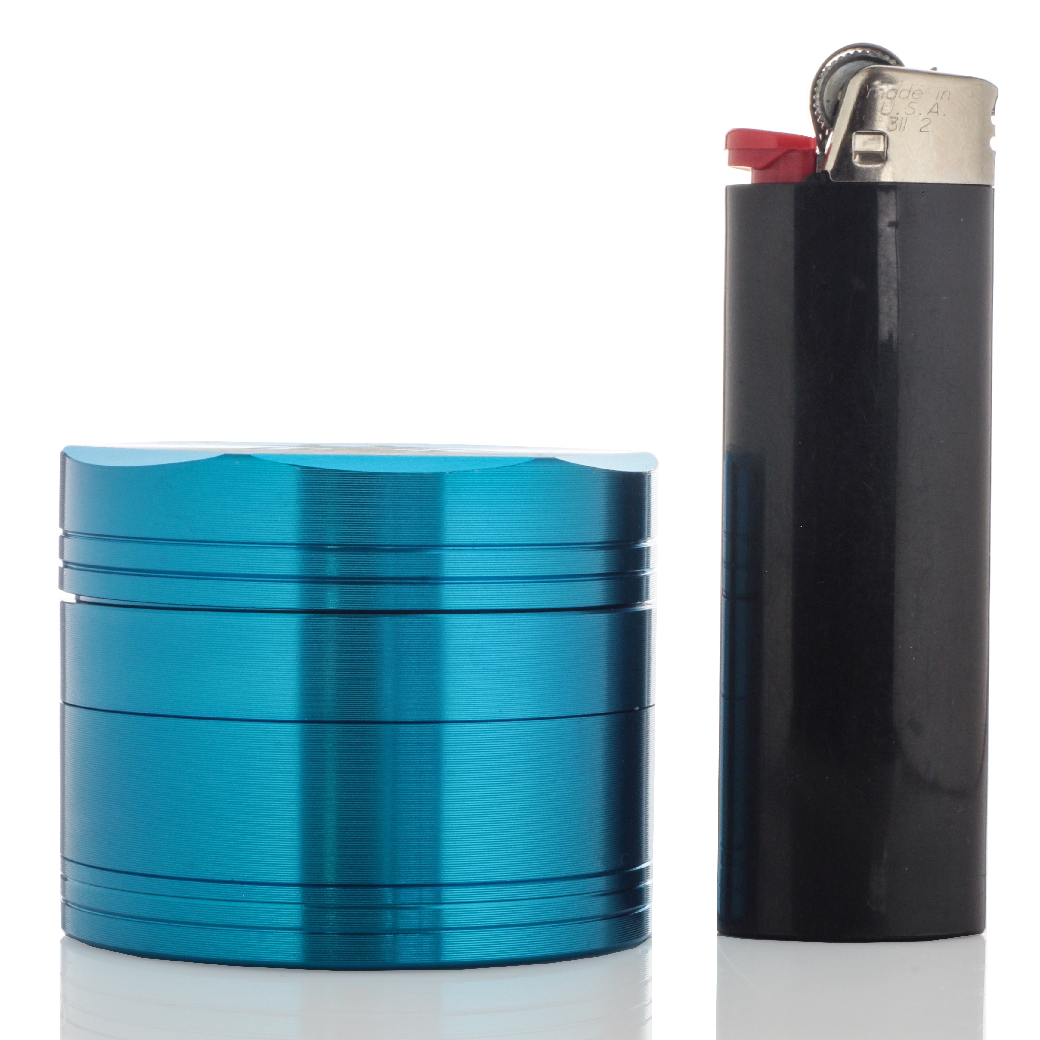 Unleash the Kraken! 2.5 Hex Ridge 4-Piece Grinder with Pollen Screen
