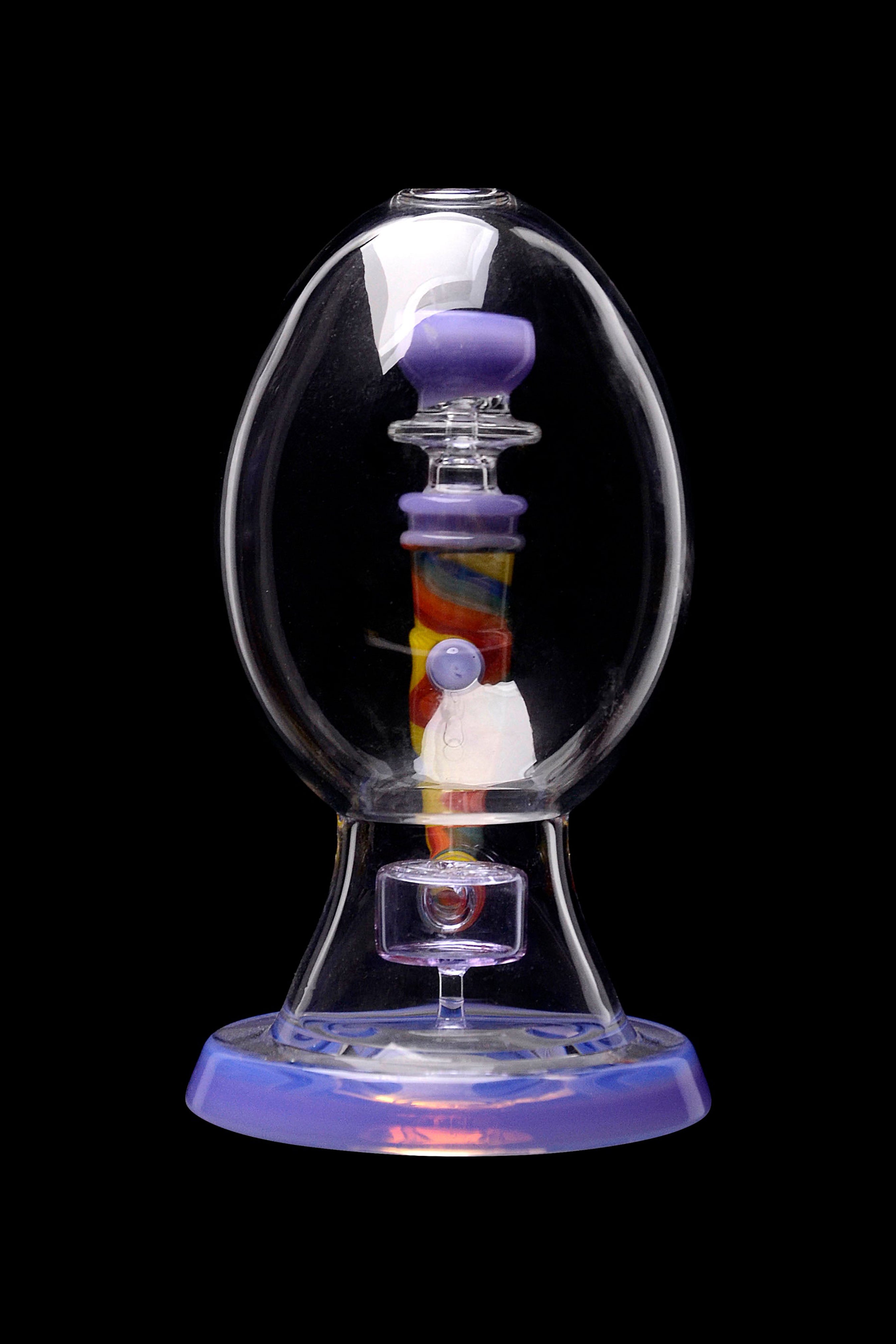 Calibear Wig Wag Flower Of Life Percolator Egg Rig - A Must - Have Dabbing Masterpiece