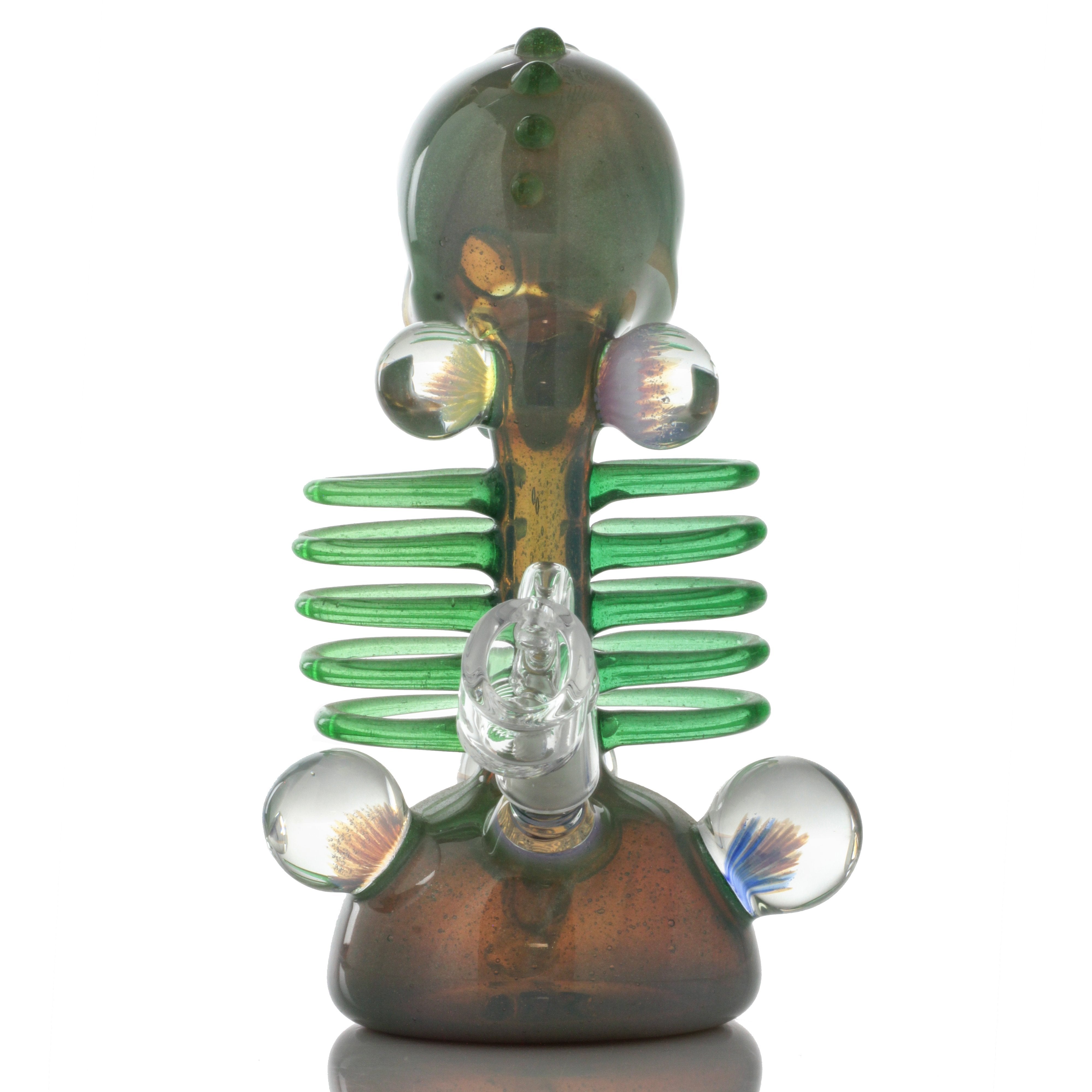 Carsten Carlile's Stunning Skull Skeleton Dab Rig