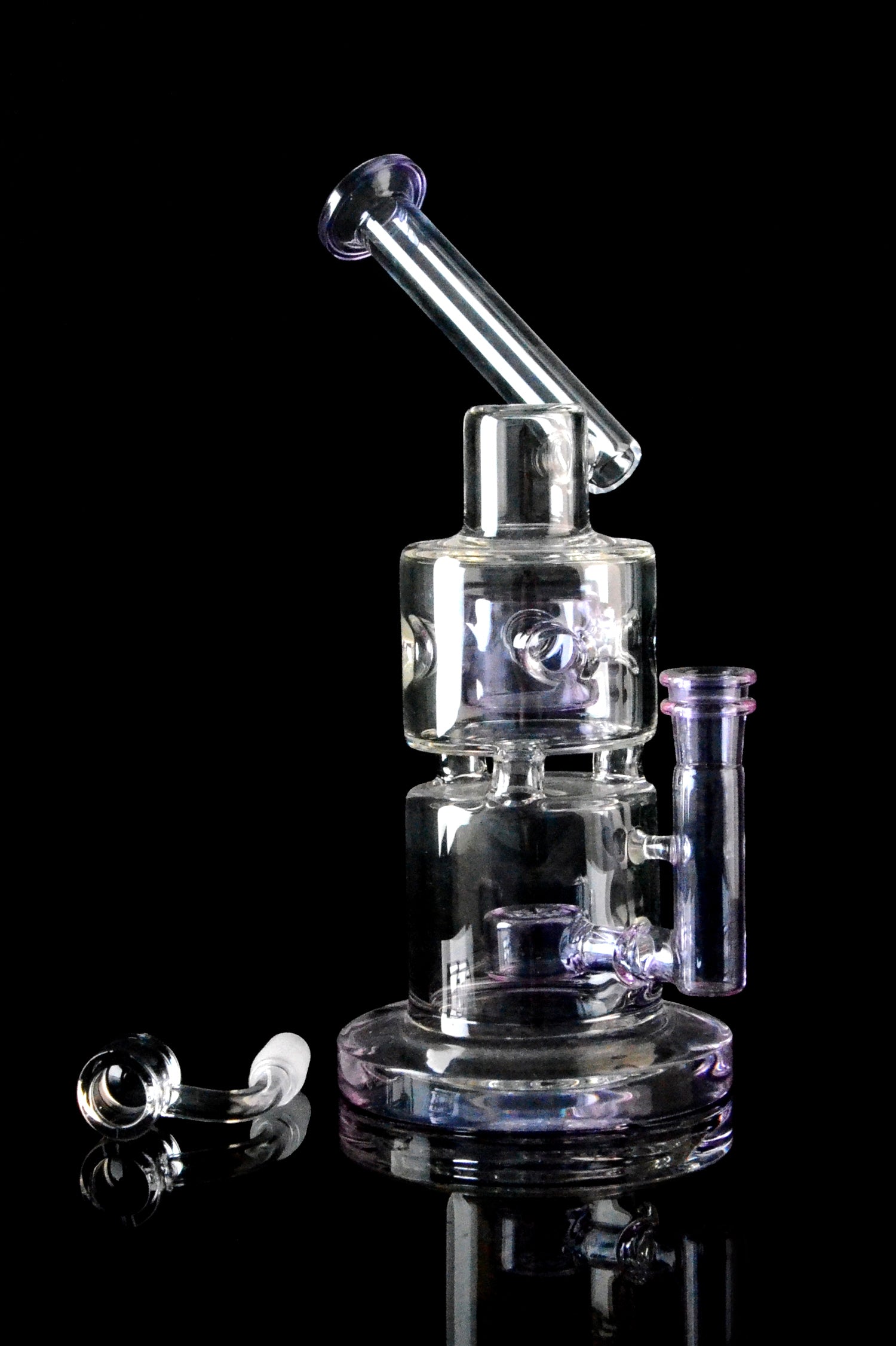 Uncle Sam's Seed of Life Swiss Perc Sidecar Dab Rig: A Stunning Smoking Essential