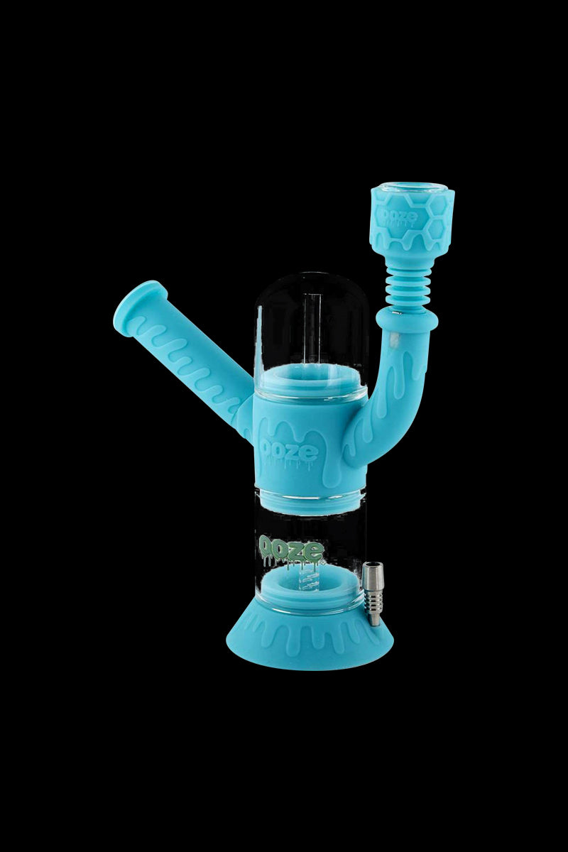 Ooze Cranium 4-in-1 Silicone & Glass Multifunctional Water Pipe