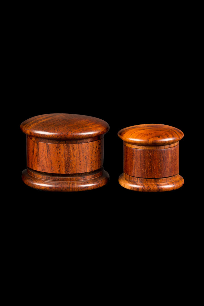 Aerospaced Premium 3-Piece Wooden Herb Grinder