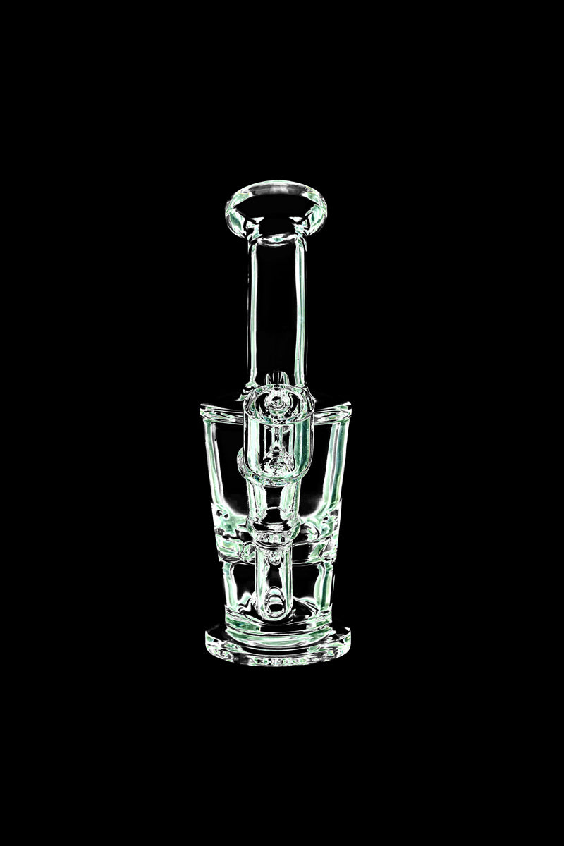 DankStop Turbine Perc Mini Rig - The Enchanting Tiny Tornado