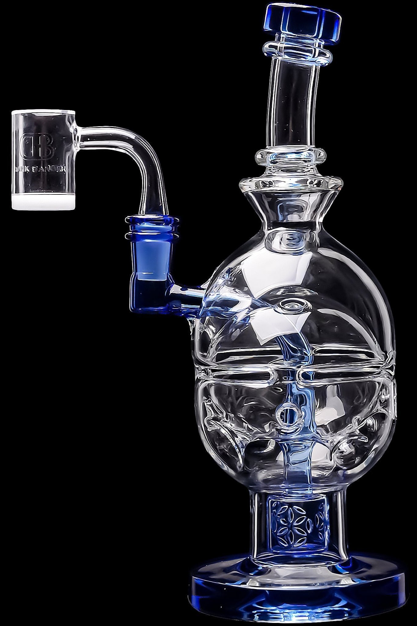 Calibear Fabulous Egg Seed of Life Dab Rig - A Dabbing Marvel